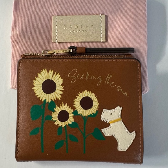 RADLEY LONDON Handbags - Radley London “Seeking the Sun” Bifold Wallet with Dust Bag Retail $98